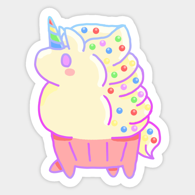 Cupcakicorn Sticker by SugarDrake